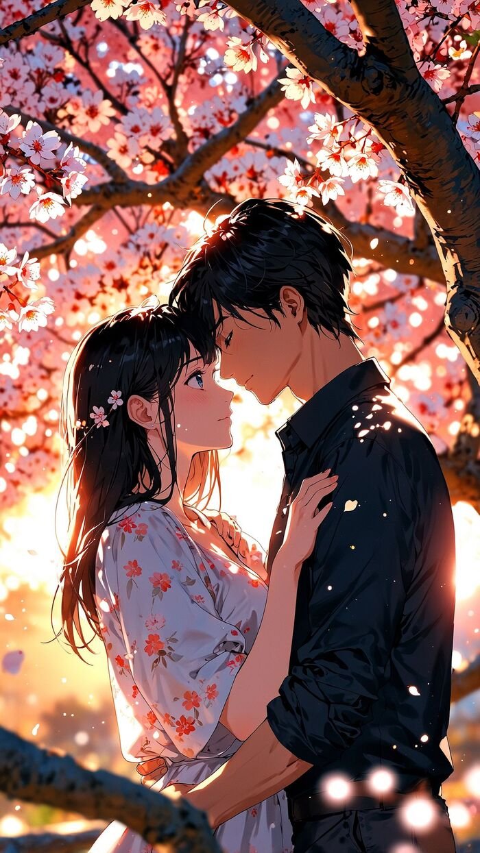 hình nền anime nam nữ cute