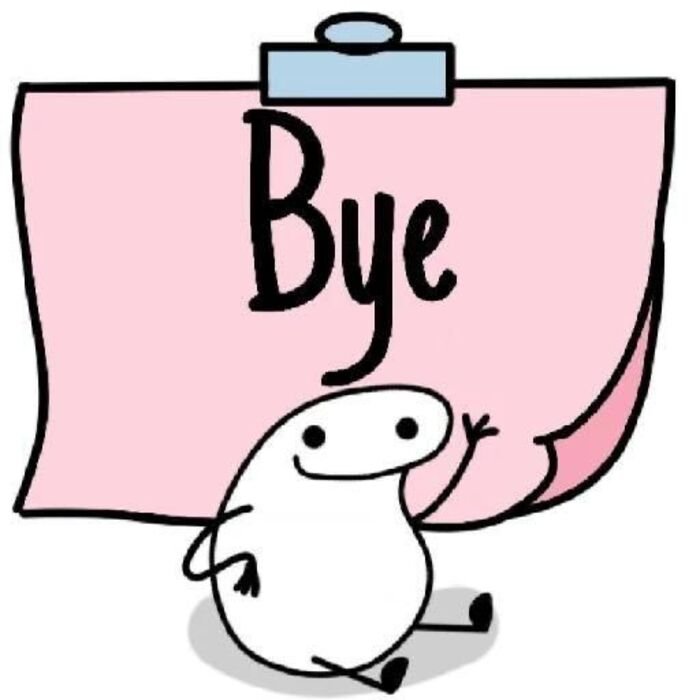 meme bye buồn cười