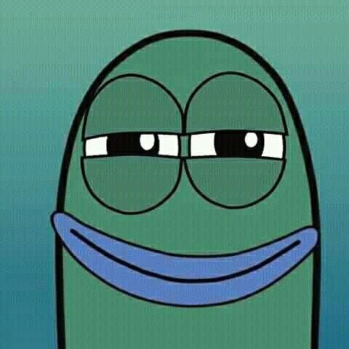 meme cười đểu nhìn chằm chằm