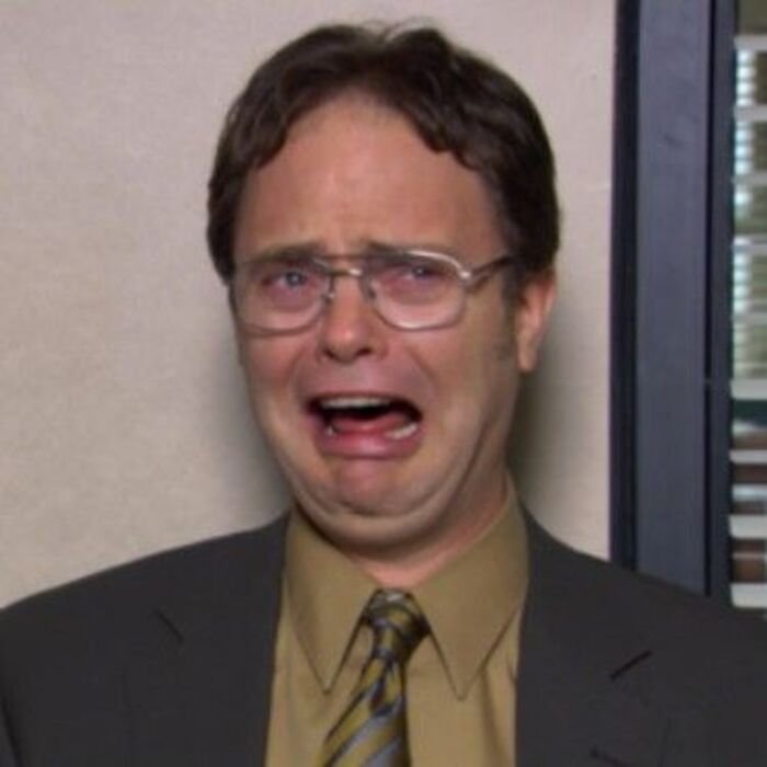 meme cười đểu nhìn vô định