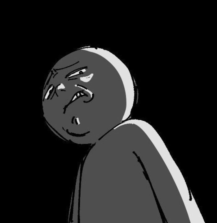 meme dark biểu cảm bí ẩn