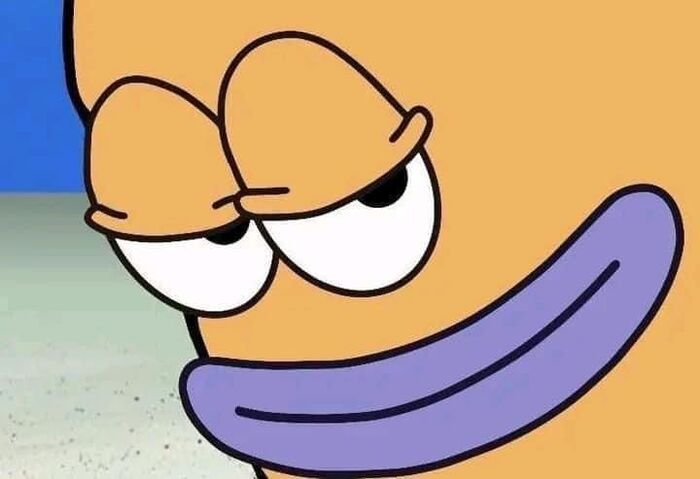 meme dễ thương nhìn vô định