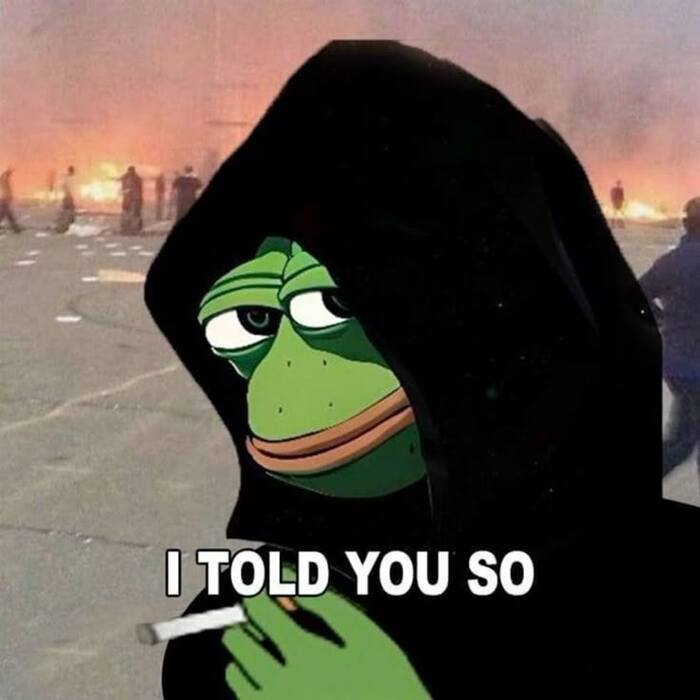 meme ếch biểu cảm lạnh