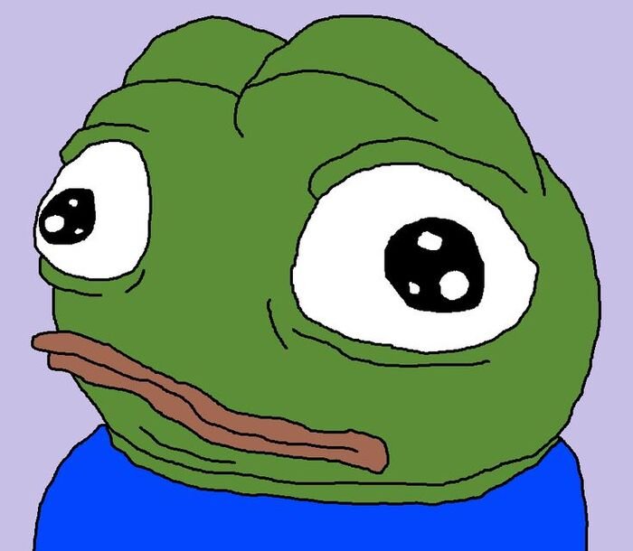 meme ếch chán nản