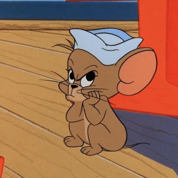 meme jerry bất lực