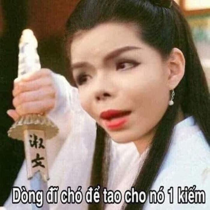 meme linda mắt tròn