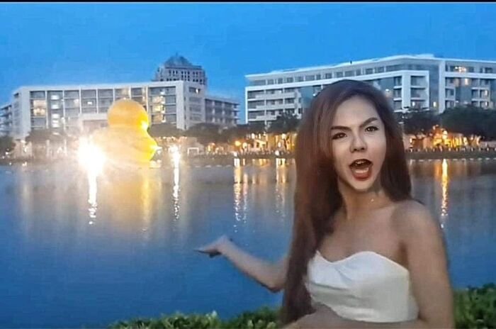 meme linda nhìn ngạc nhiên