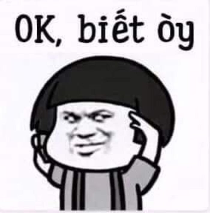 meme ok bất lực