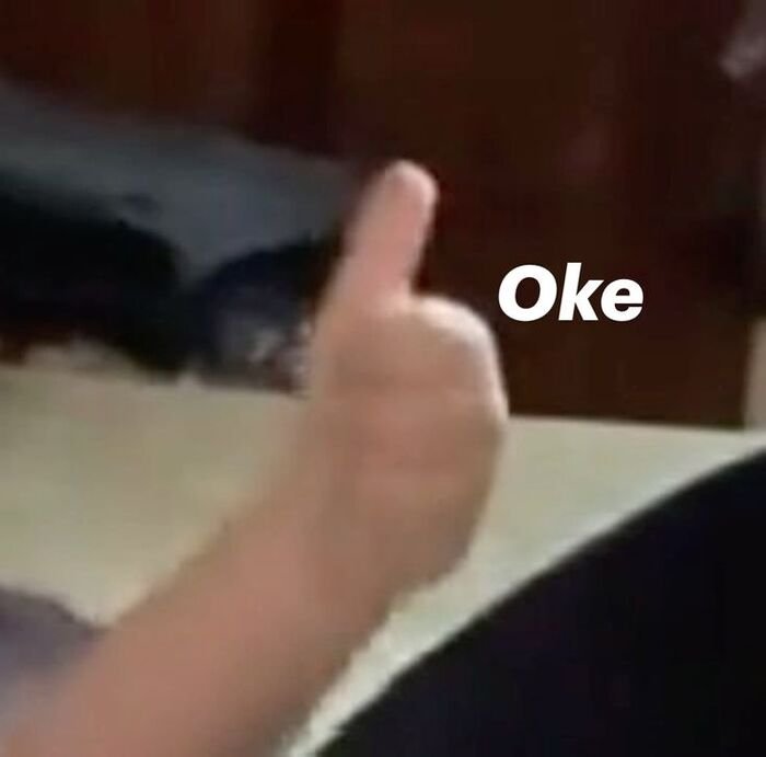 meme ok biểu cảm buồn cười