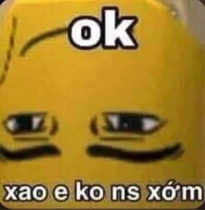 meme ok phản ứng nhanh