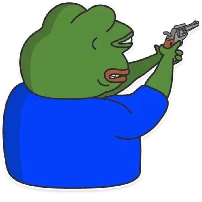 ảnh meme con ếch bắn