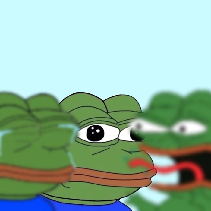ảnh meme con ếch gào