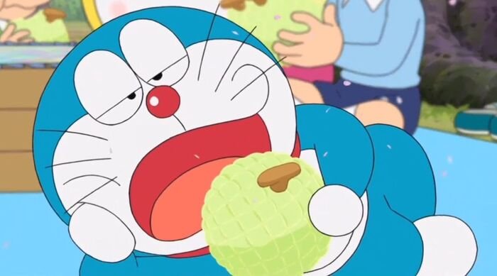 ảnh meme doraemon há miệng