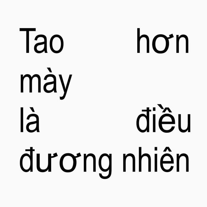 ảnh meme font hot