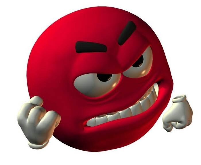 ảnh meme giận emoji