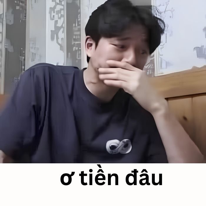 ảnh meme hết tiền khóc