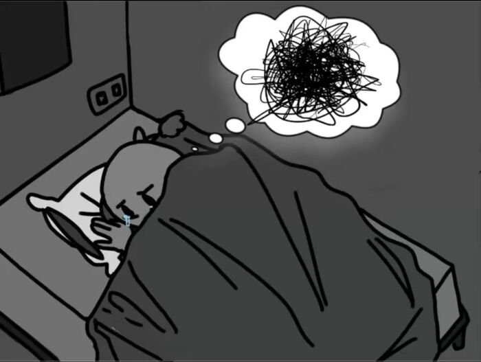 ảnh meme ngủ đau