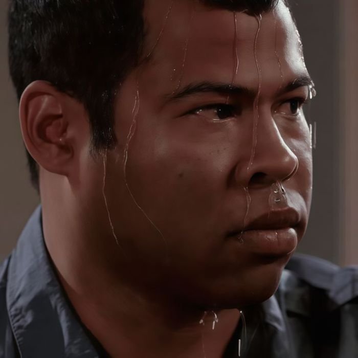 ảnh meme sợ hãi đổ mồ hôi
