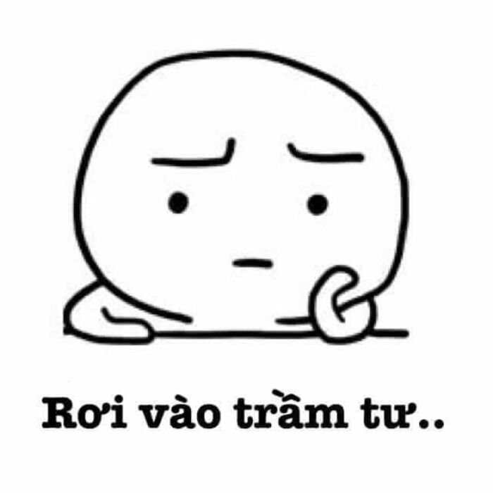 ảnh meme suy nghĩ vẽ