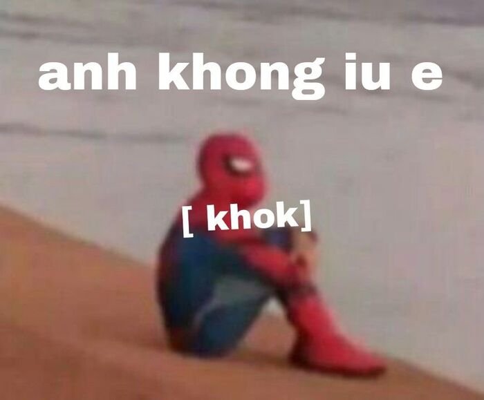 ảnh meme tình yêu người nhện