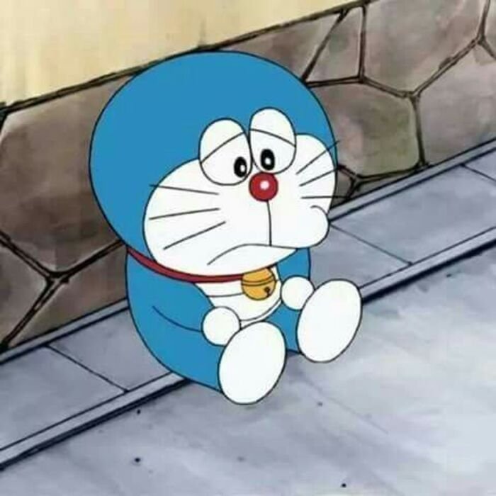 meme doraemon buồn