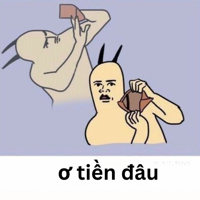meme hết tiền ảo