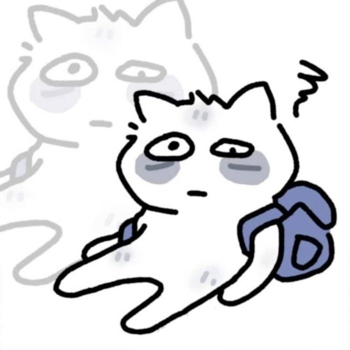 meme mệt mỏi bơ phờ