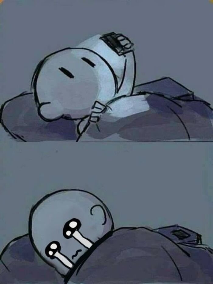 meme ngủ khóc