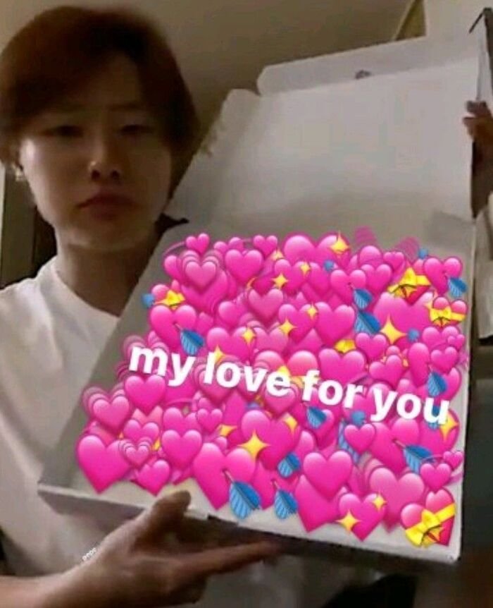 meme tình yêu chế