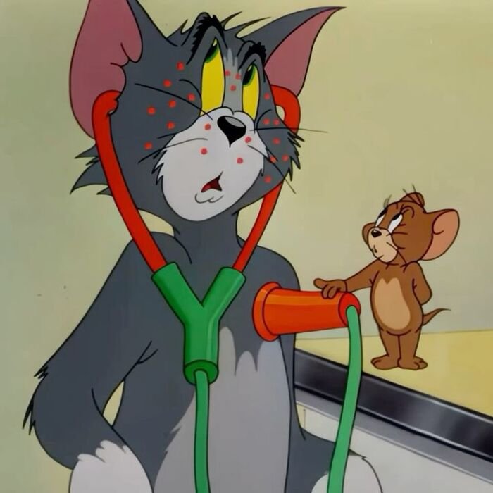 meme tom and jerry bác sĩ